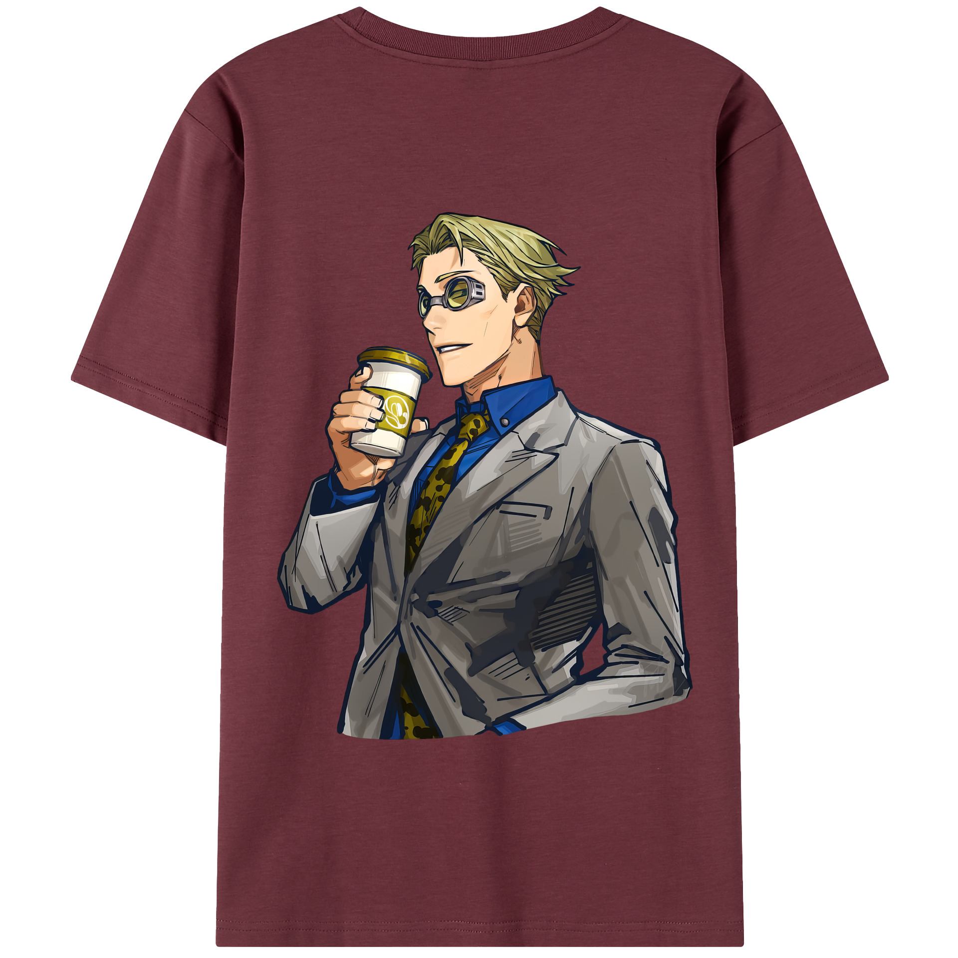 （画像用） 呪術廻戦 Jujutsu Kaisen 綿100％半袖Tシャツ（背面プリント）